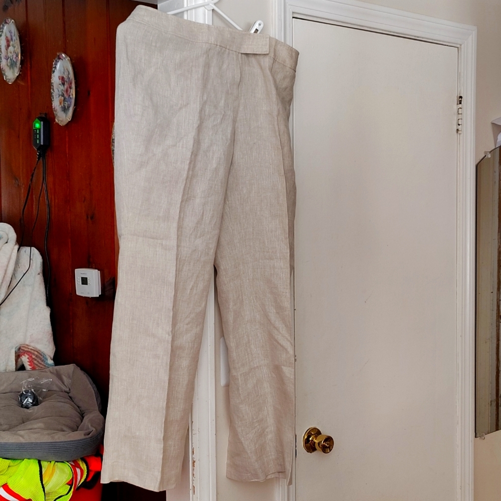 Talbots Linen dress pants
